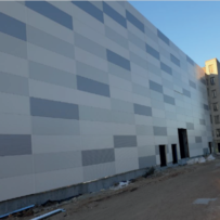 Реконструкція фасадів промислової будівлі