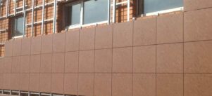 Монтаж фасадів із керамограніту