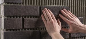 Монтаж фасадної клінкерної плитки