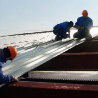 Монтаж профнастилу