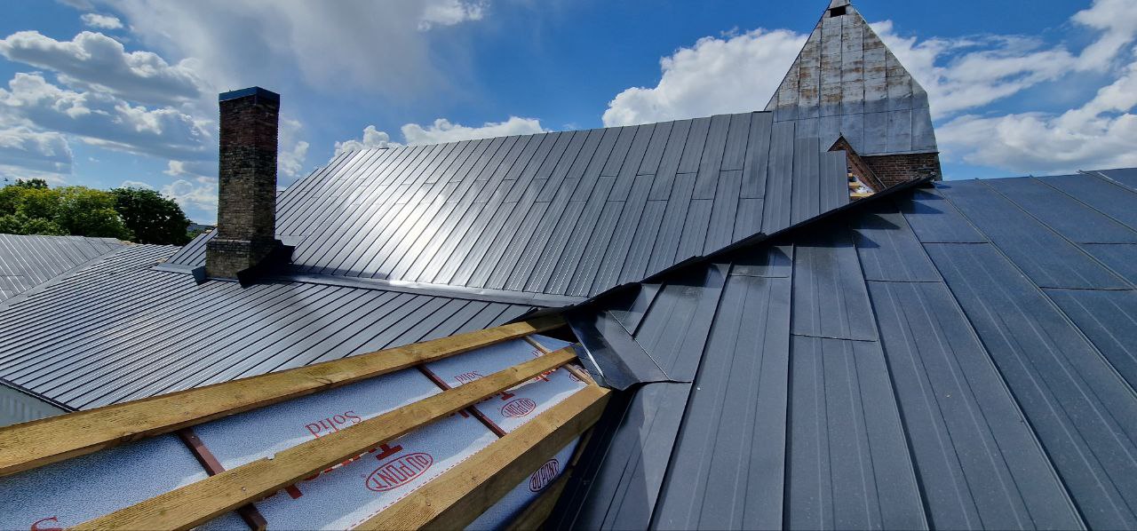 фальцева покрівля фото